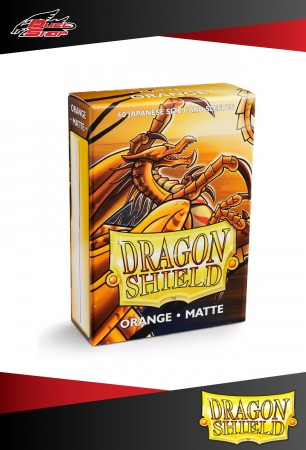 Deck Protector Dragon Shield Mini Matte (60 sleeves) - Orange