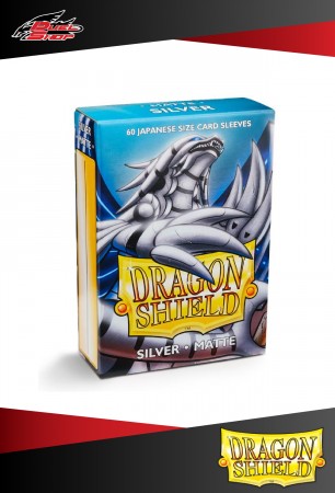 Deck Protector Dragon Shield Mini Matte (60 sleeves) - Silver