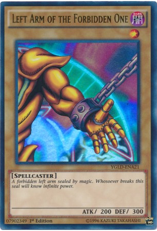 Left Arm of the Forbidden One - YGLD-ENA21 - Ultra