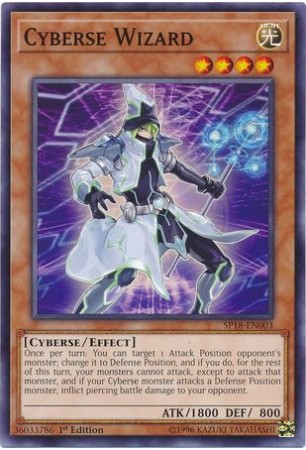 Cyberse Wizard - SP18-EN003 - Common