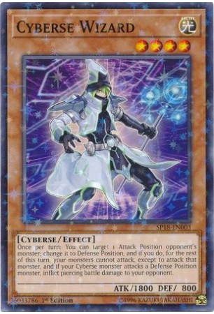 Cyberse Wizard - SP18-EN003 - Starfoil Rare