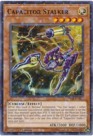 Capacitor Stalker - SP18-EN007 - Starfoil Rare