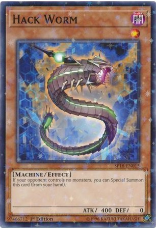 Hack Worm - SP18-EN015 - Starfoil Rare