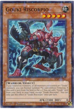 Gouki Riscorpio - SP18-EN017 - Starfoil Rare