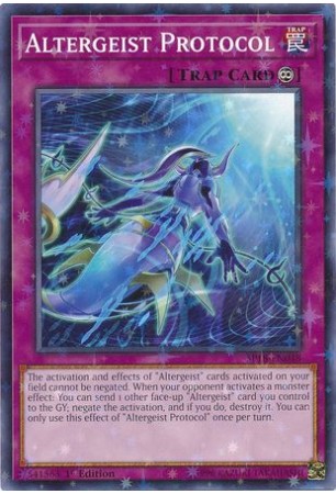 Altergeist Protocol - SP18-EN048 - Starfoil Rare