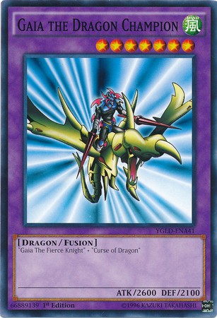 Gaia the Dragon Champion - YGLD-ENA41 - Common - Duelshop