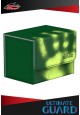 Deck Case Ultimate Guard - Sidewinder ChromiaSkin 80+ - Green