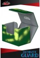 Deck Case Ultimate Guard - Sidewinder ChromiaSkin 80+ - Green