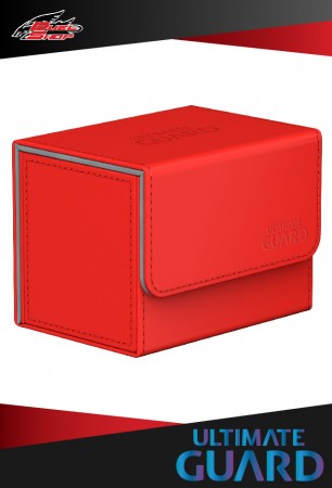 Deck Case Ultimate Guard - Sidewinder ChromiaSkin 80+ - Red