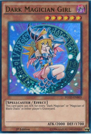 Dark Magician Girl - YGLD-ENB03 - Ultra Rare