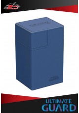 Deck Case Ultimate Guard - Flip'n'Tray 80+ XenoSkin - Blue