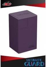 Deck Case Ultimate Guard - Flip'n'Tray 80+ XenoSkin - Purple