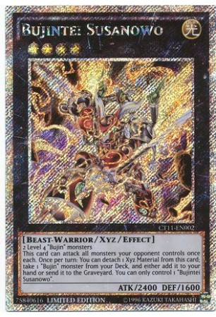 Bujintei Susanowo - CT11-EN002 - Platinum Secret Rare