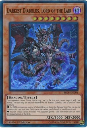 Darkest Diabolos, Lord of the Lair - SR06-EN001 - Ultra Rare