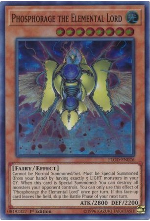 Forceaurage the Elemental Lord - FLOD-EN026 - Super Rare