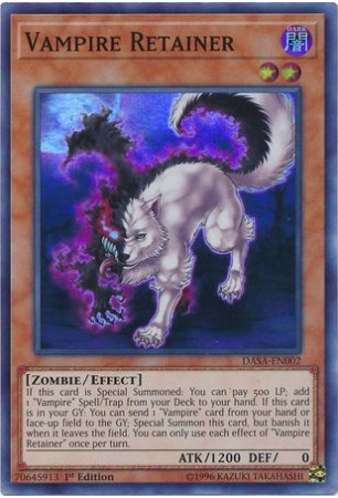 Vampire Retainer - DASA-EN002 - Super Rare