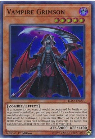 Vampire Grimson - DASA-EN004 - Super Rare