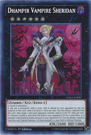 Dhampir Vampire Sheridan - DASA-EN007 - Secret Rare