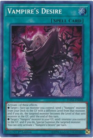 Vampire's Desire - DASA-EN008 - Secret Rare