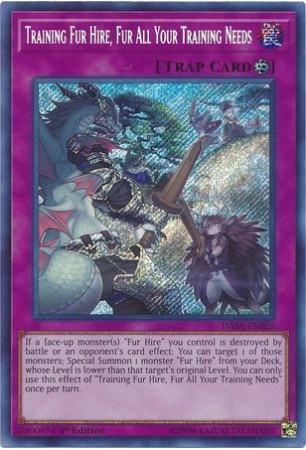 Training Fur Hire, Fur All Your Training Needs - DASA-EN026 - Secret Rare