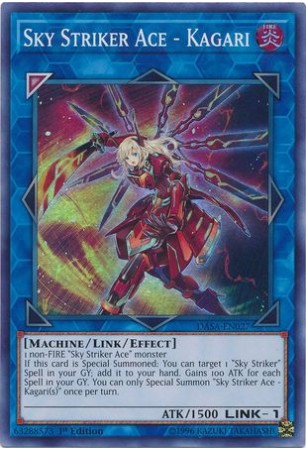 Sky Striker Ace - Kagari - DASA-EN027 - Super Rare