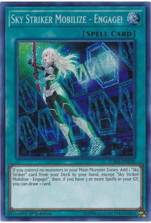 Sky Striker Mobilize - Engage! - DASA-EN030 - Secret Rare