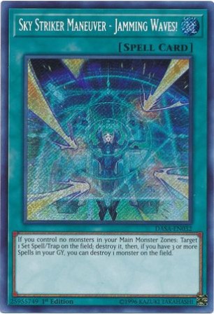 Sky Striker Maneuver - Jamming Waves! - DASA-EN032 - Secret Rare