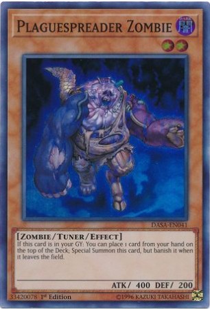 Plaguespreader Zombie - DASA-EN041 - Super Rare