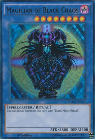 Magician of Black Chaos - YGLD-ENC01 - Ultra Rare