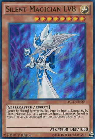 Silent Magician LV8 - YGLD-ENC04 - Ultra Rare - Duelshop