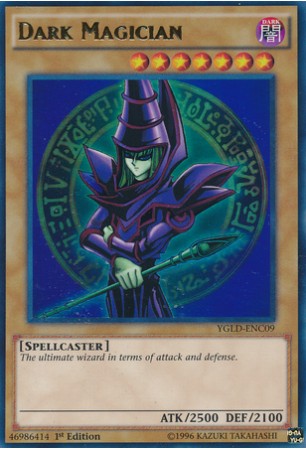 Dark Magician - YGLD-ENC09 - Ultra Rare