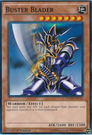 Buster Blader - YGLD-ENC11 - Common