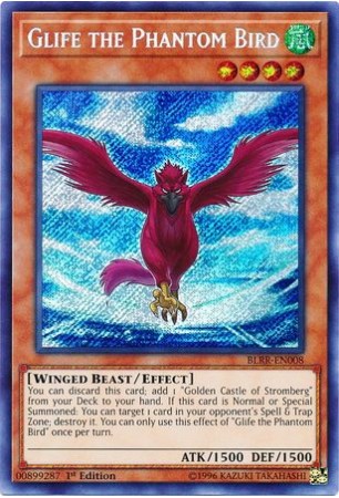 Glife the Phantom Bird - BLRR-EN008 - Secret Rare