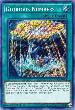 Glorious Numbers - BLRR-EN035 - Secret Rare