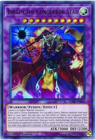 Idaten the Conqueror Star - BLRR-EN039 - Ultra Rare