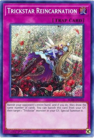 Trickstar Reincarnation - BLRR-EN105 - Secret Rare