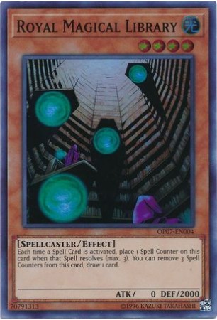 Royal Magical Library - OP07-EN004 - Super Rare