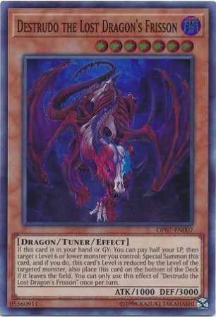 Destrudo the Lost Dragon's Frisson - OP07-EN007 - Super Rare