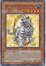 Crystal Beast Topaz Tiger - OP07-EN034 - Common