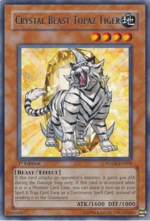 Crystal Beast Topaz Tiger - OP07-EN034 - Common