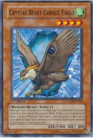 Crystal Beast Cobalt Eagle - OP07-EN035 - Common