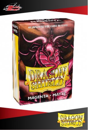 Deck Protector Dragon Shield Mini Matte (60 sleeves) - Magenta