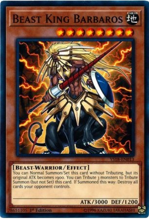 Beast King Barbaros - YS18-EN013 - Common