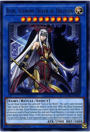 Ruin, Supreme Queen of Oblivion - CYHO-EN029 - Rare