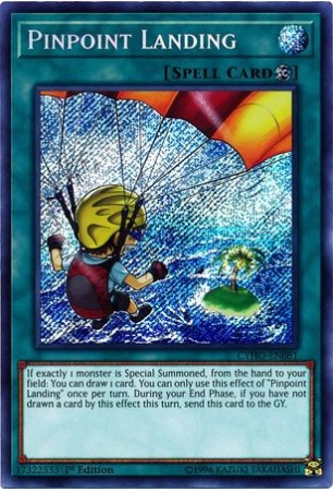 Pinpoint Landing - CYHO-EN081 - Secret Rare