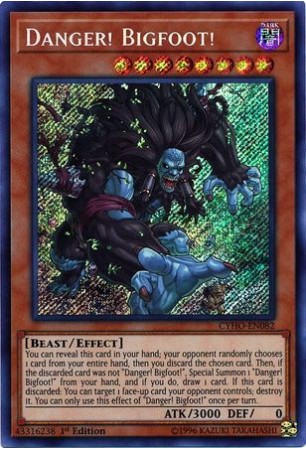 Danger! Bigfoot! - CYHO-EN082 - Secret Rare