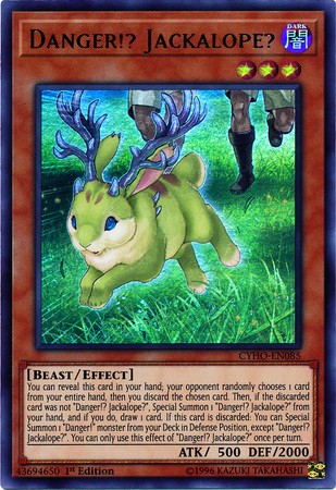 Danger!? Jackalope? - CYHO-EN085 - Ultra Rare - Duelshop