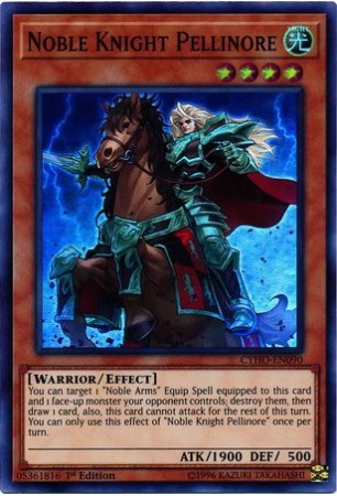 Noble Knight Pellinore - CYHO-EN090 - Super Rare