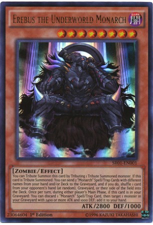 Erebus the Underworld Monarch - SDR1-EN001 - Ultra Rare