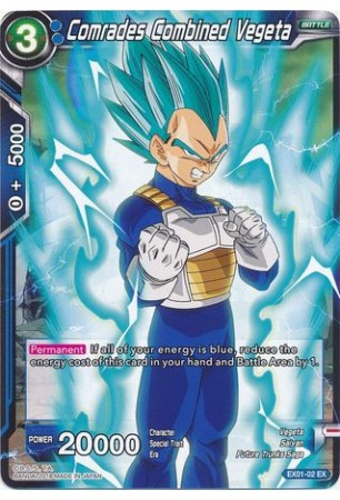 Comrades Combined Vegeta - EX01-02 - Expansion Rare [EX]